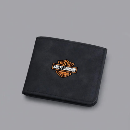 Harley Biker Slim Wallet – Vintage Ride Series