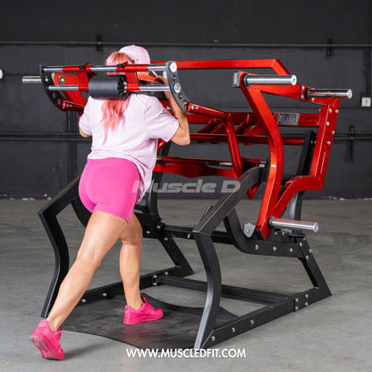 Pro Strength Power Hack Squat | Muscle D Fitness Commercial Gym Machine
