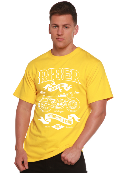 Rider Spun Bamboo® Men's Bamboo Viscose/Organic Cotton Short Sleeve Graphic T-Shirt