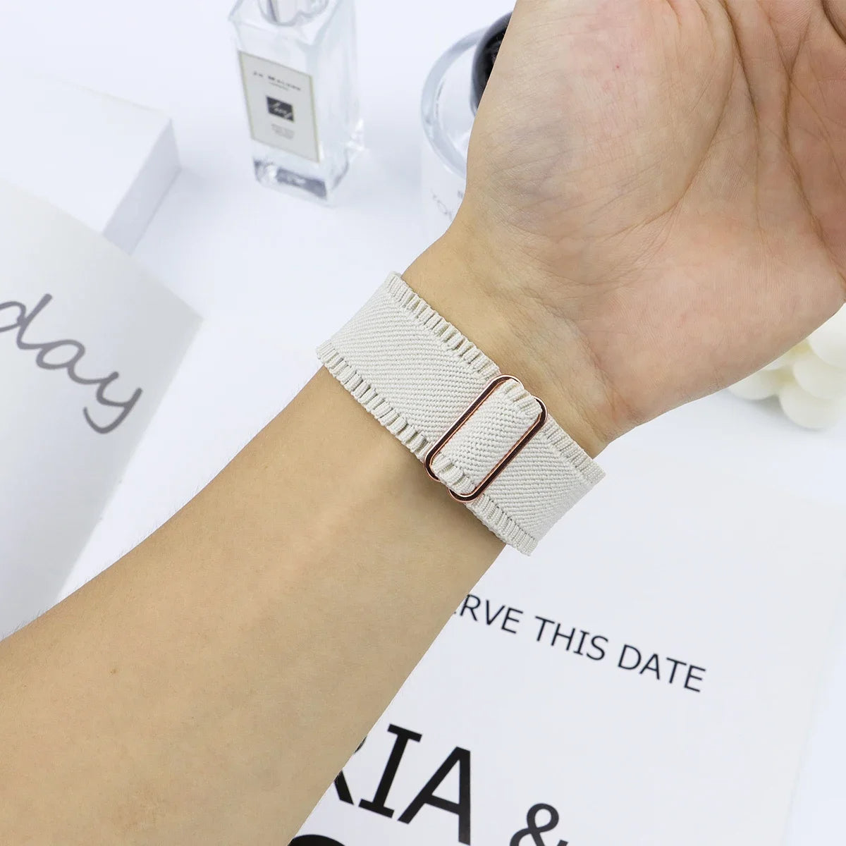 Elastic Apple Watch Armband Series 11/10/9/8/7/6/5/4/ SE / Ultra 1/2/3