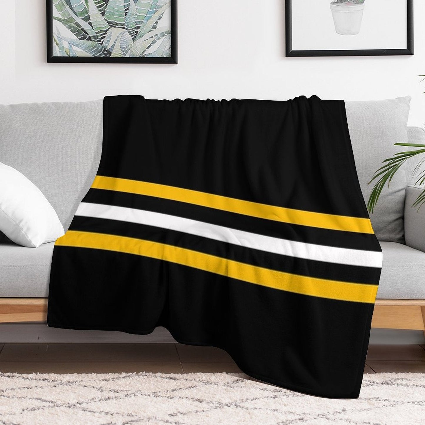 Pittsburgh Third Leggings Throw Blanket