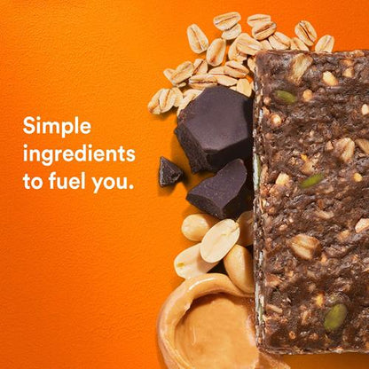 Rxbar Nut Butter And Oat Protein Bars, Protein Snacks, Snack Bars, Dark Chocolate Peanut Butter, 9.7Oz Box (5 Bars)
