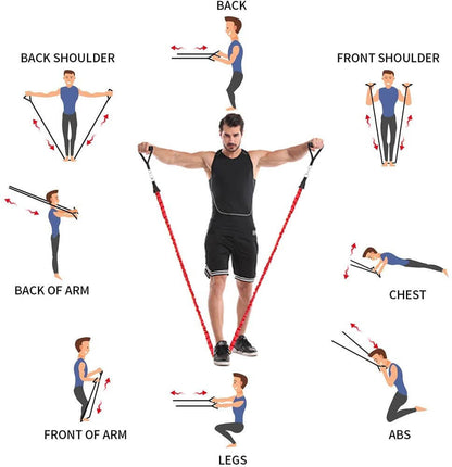 Resistance Band Home Workout Set