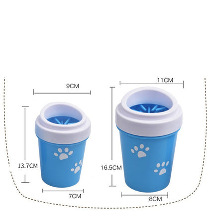 Pet Paw Cleaner Silicone Cup