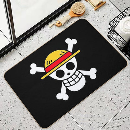One Piece Mask Stickers Bath Mat