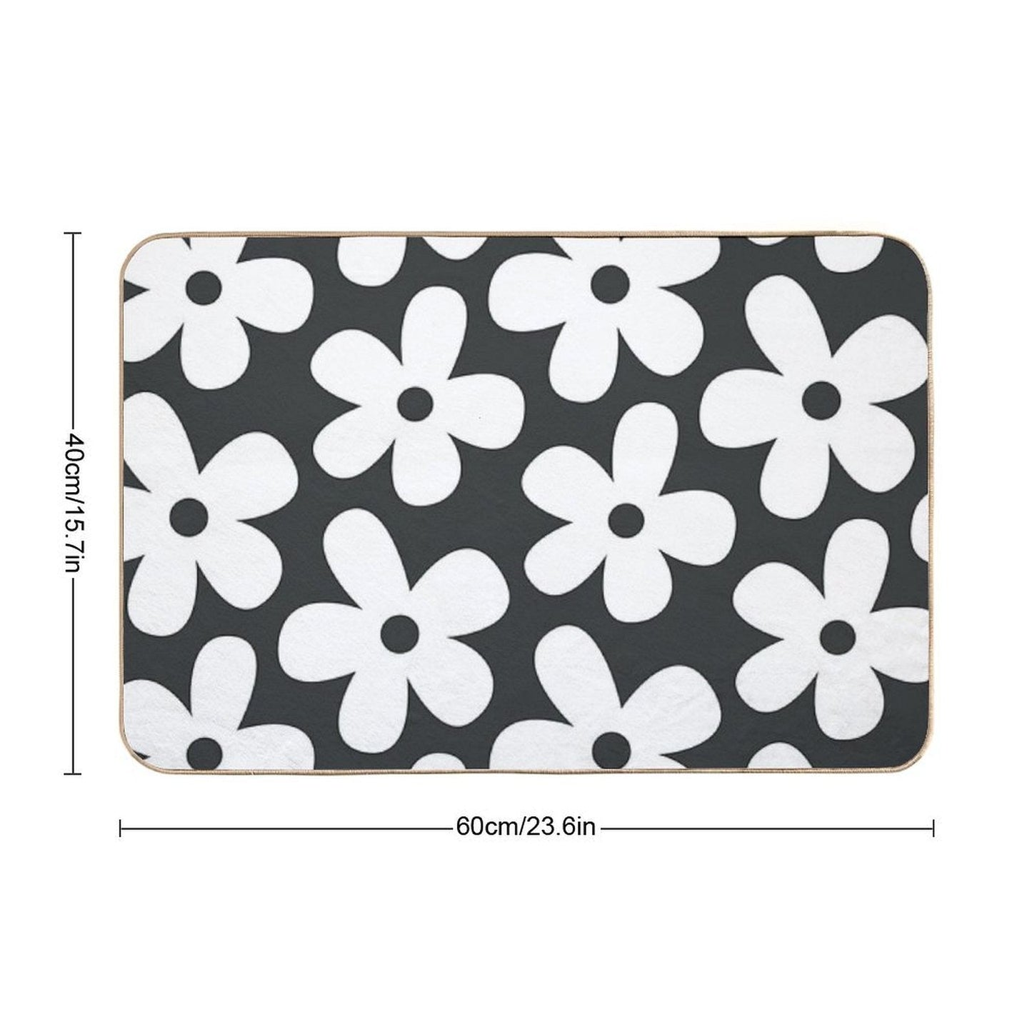 Ursula  Odorless Bath Mat