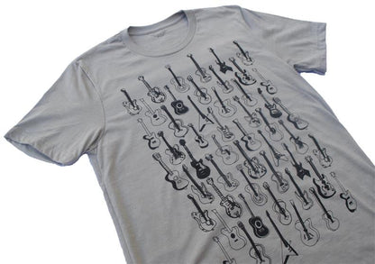 Guitars Pattern Heather Stone