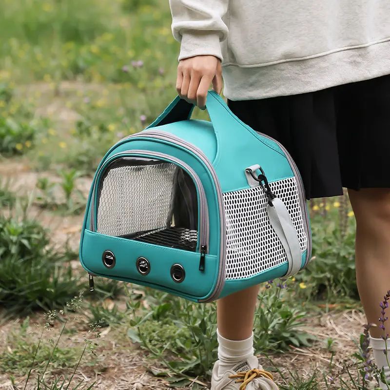 Ventilated Reptile Travel Carrier & Vet Transport Bag