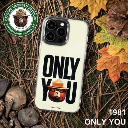 Smokey Bear Classic HD Apple iPhone 14 Series Mag-Safe Phone Case