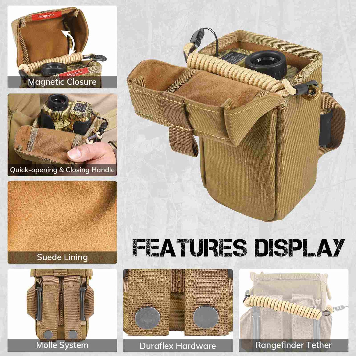 Votagoo Rangefinder Pouch with Protective Padding