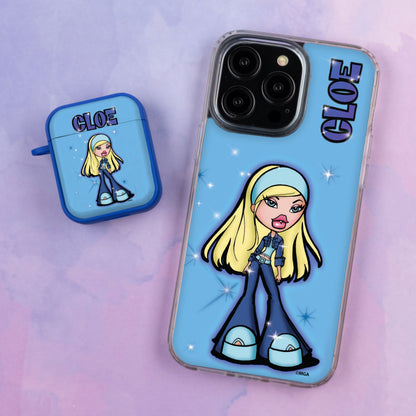 Bratz® Passion For Fashion HD Apple iPhone 15 Mag-Safe Phone Case and AirPods Gen 1 & 2 Combo Package