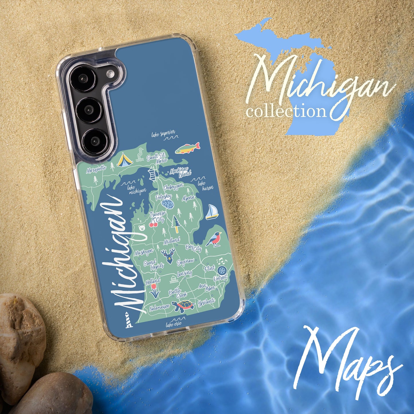 Michigan HD Samsung Galaxy S21 Phone Case