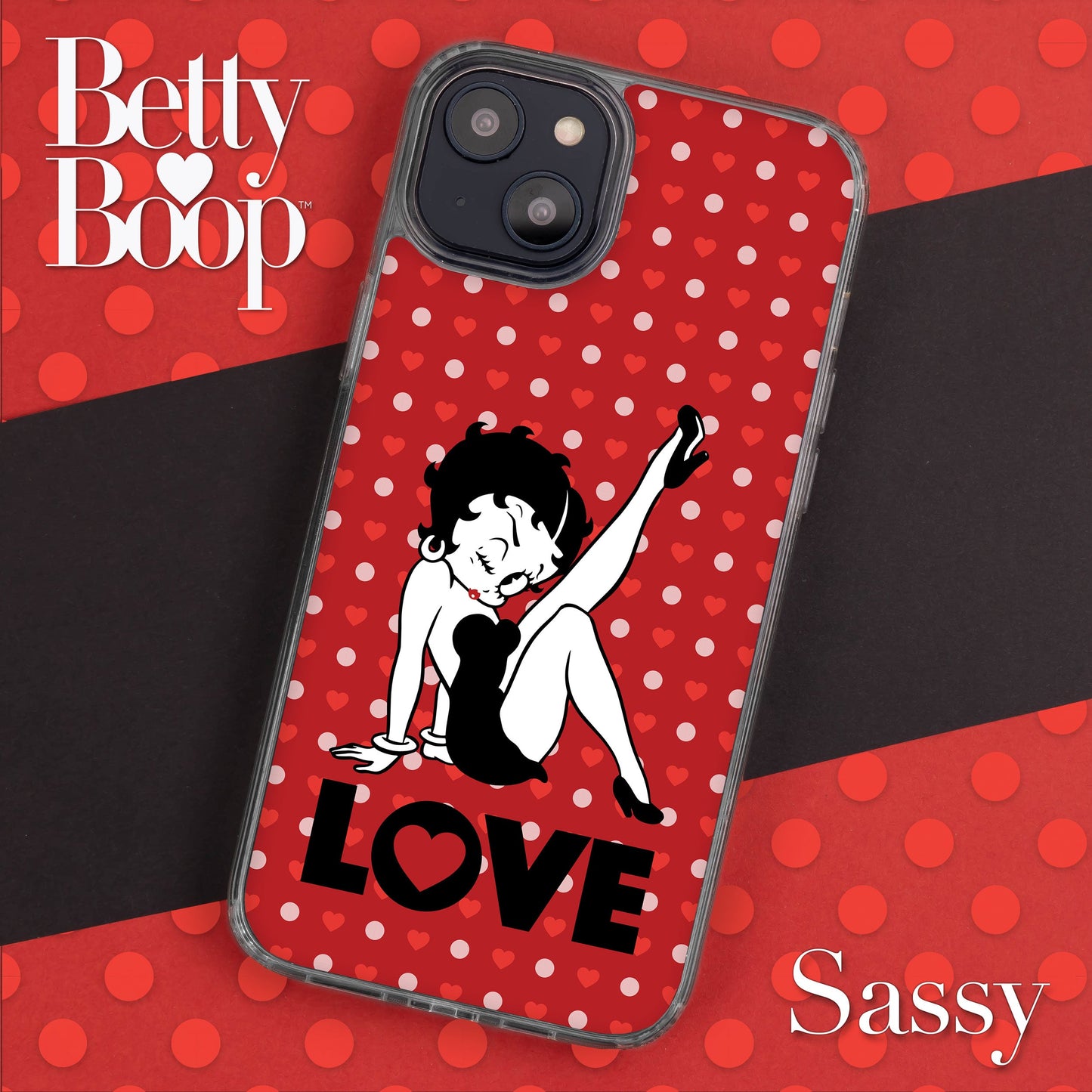 Betty Boop Classic HD Apple iPhone 12 Mag-Safe Phone Case