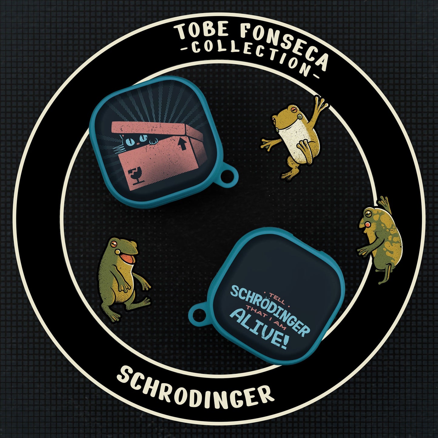 Affinity Bands X Tobe Fonseca HDX Samsung Galaxy Buds Pro & Buds Live Case Cover