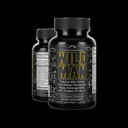 Wholesale case of 10 - Wild Man Men's Herbal Hormone Stack