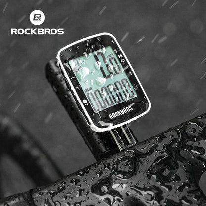 ROCKBROS R1 Bike Computer GPS Wireless Speedometer IPX7 600mAh Battery 2.3''