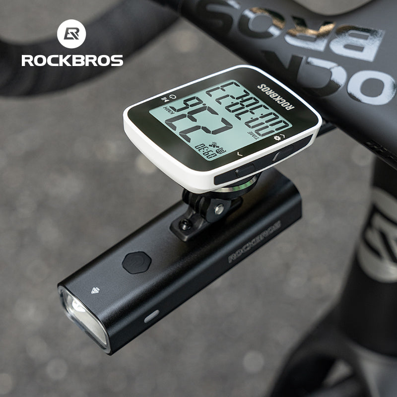 ROCKBROS R1 Bike Computer GPS Wireless Speedometer IPX7 600mAh Battery 2.3''