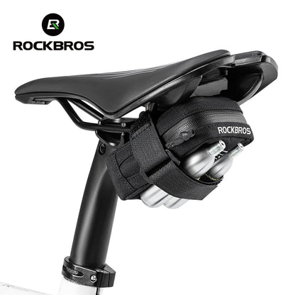 ROCKBROS MTB Road Bike Lightweight Small Saddle Seat Tai Bag Portable Toolkit 0.35L