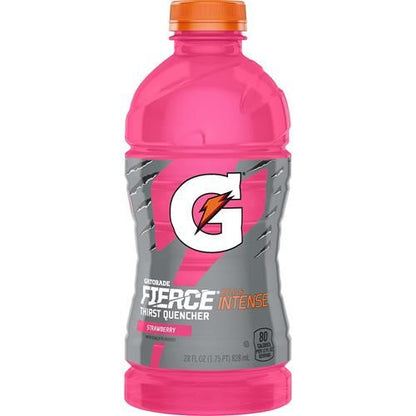 Gatorade Fierce Strawberry Thirst Quencher, 28 Fl Oz Bottle