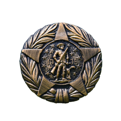 Revolutionary War Veteran Grave Marker & Flag Holder with Aluminum Ground Spike