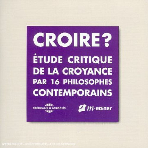 Croire - Croire [CD]