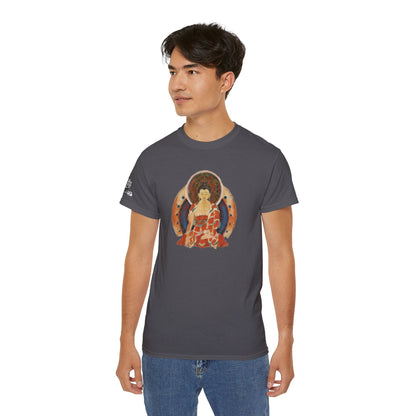 Fine Art Buddha Oil Paint Print Unisex Ultra Cotton Tee