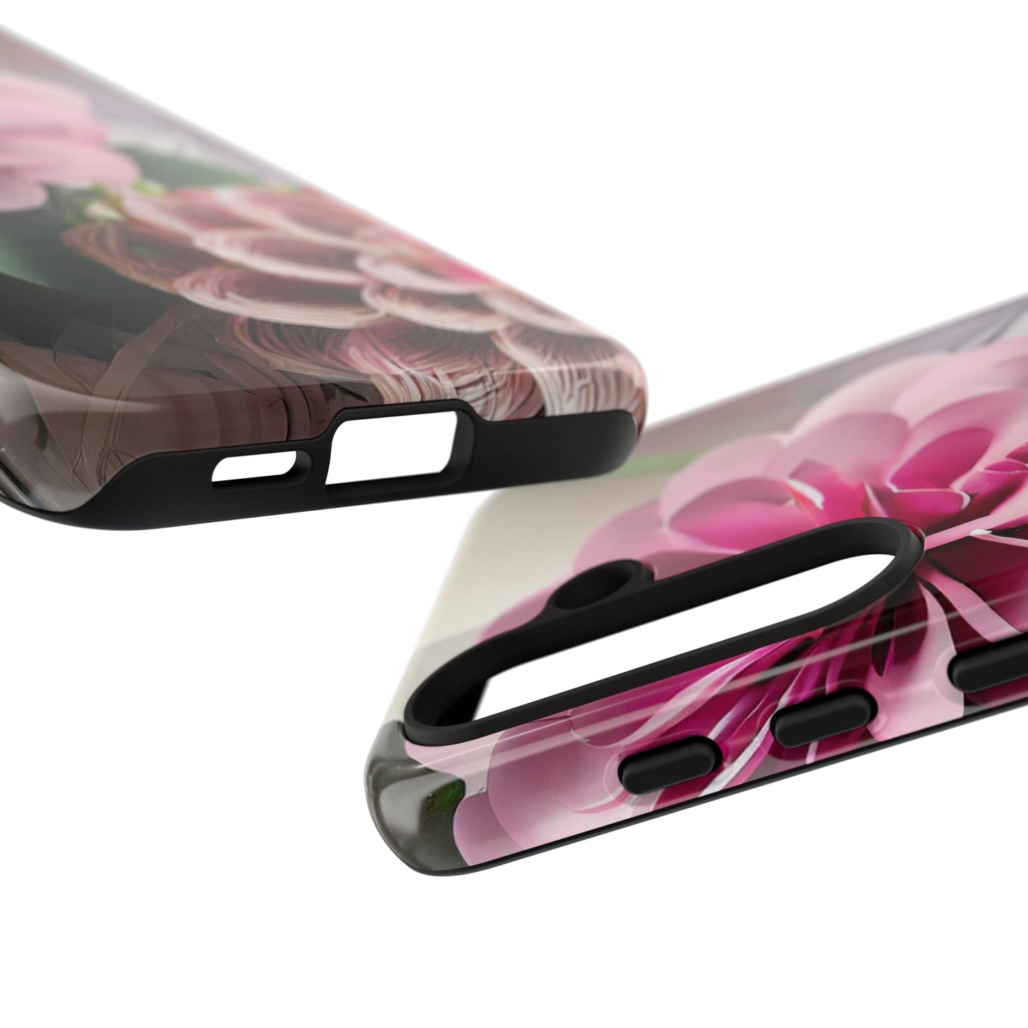 Elegant Paper Flowers Tough Phone Case