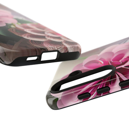 Elegant Paper Flowers Tough Phone Case