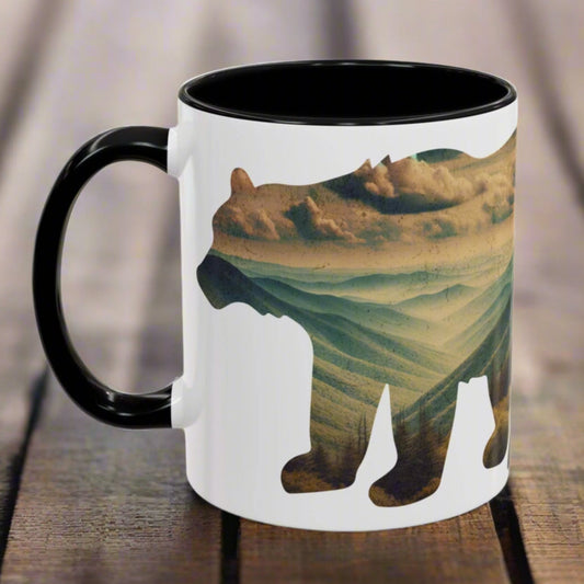 Great Smoky Mountains National Park Colored Coffee Mug 11oz 15oz Bear Cup