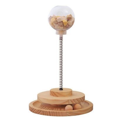 Cat Treat Dispenser Slow Feeder Toy