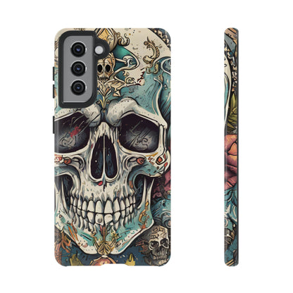 Abstract Skull Tough Phone Case