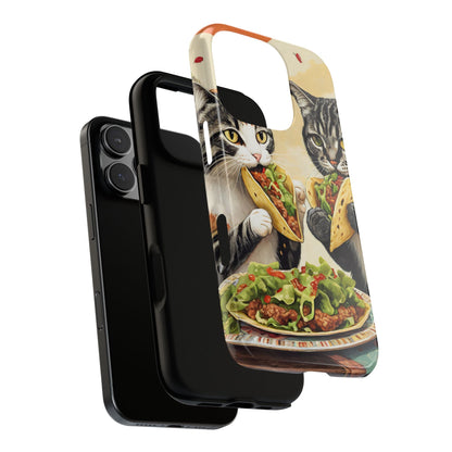 Funny Taco Cat Tough Phone Case