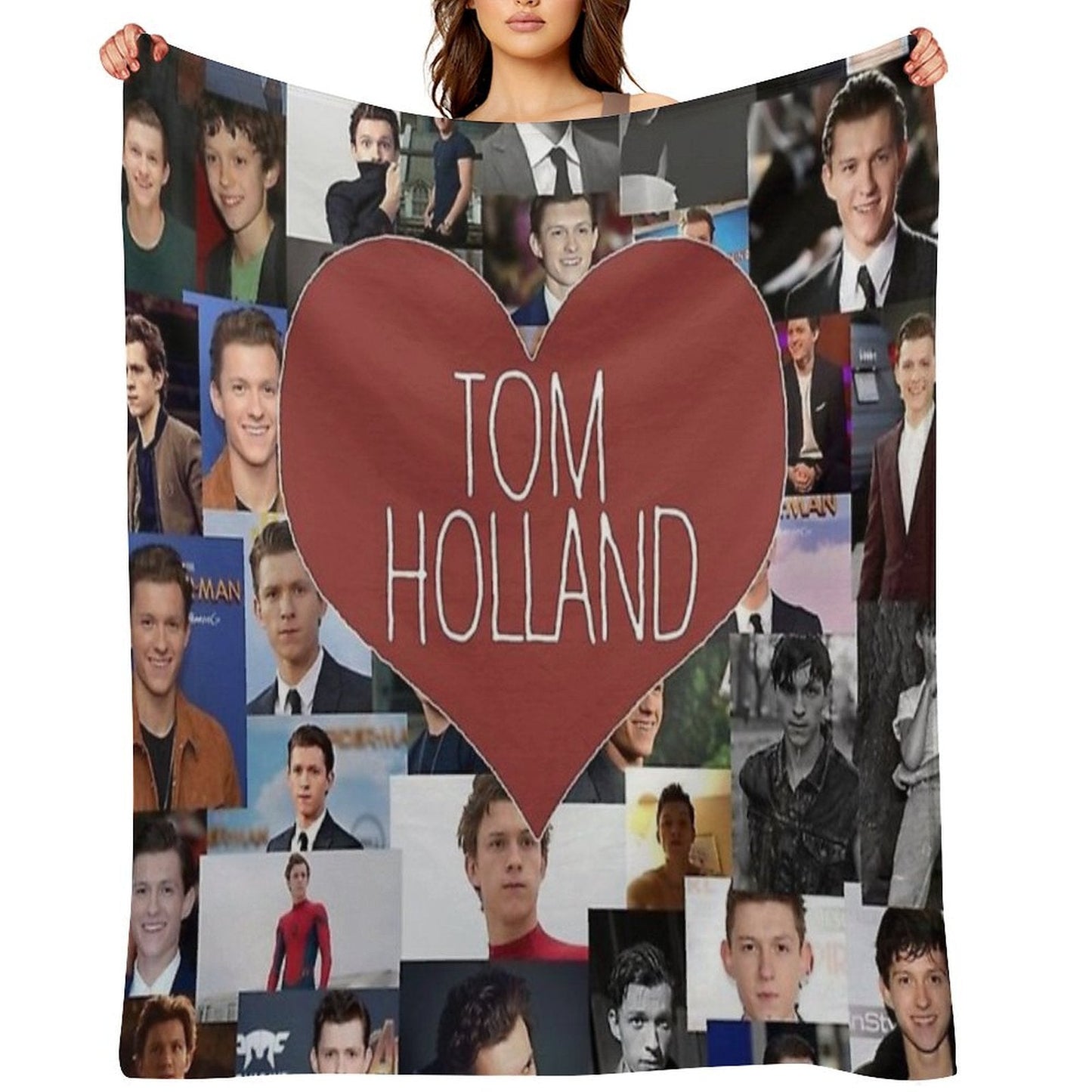 Tom Holland Blanketstickers Throw Blanket
