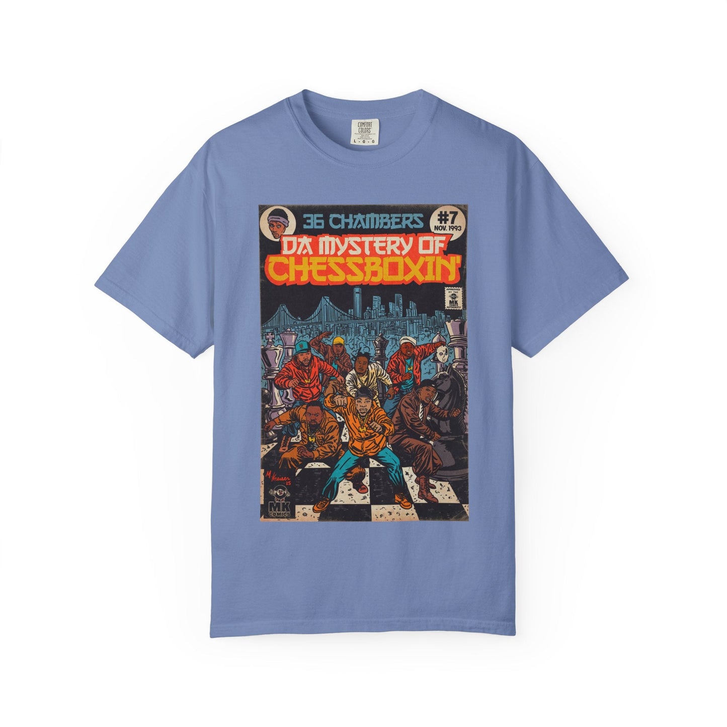 Da Mystery of Chessboxin - Unisex Comfort Colors T-shirt | Hip Hop Graphic Cotton Oversized Streetwear Tee