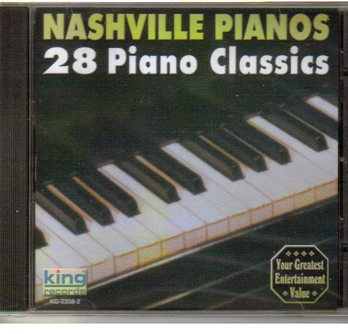 Nashville Pianos - 28 Piano Classics Music CD