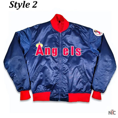 80s California Anaheim Angels Bomber Jacket