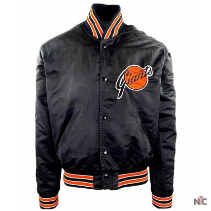 80s San Francisco Giants Bomber Satin Jacket