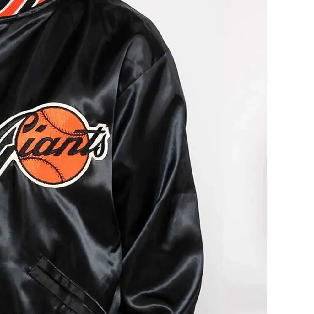 80s San Francisco Giants Bomber Satin Jacket