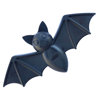 Vampire Bat Ultra Durable Nylon Dog Chew Toy for Aggressive Chewers- Black