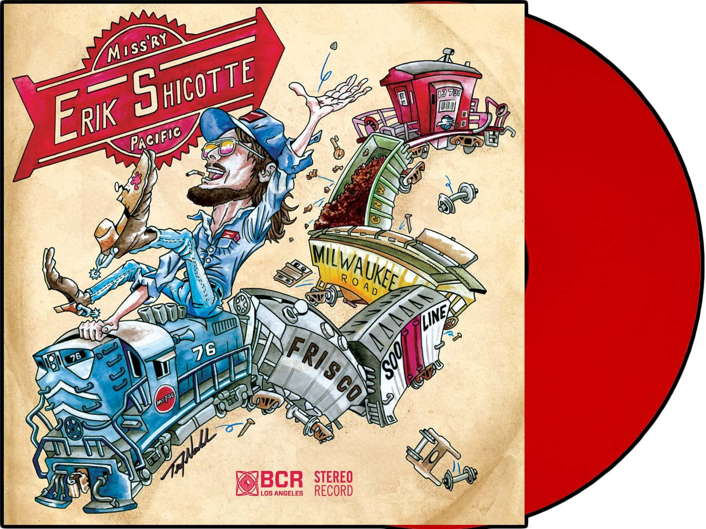 Erik Shicotte - Miss'ry Pacific [LP] Vinyl Record