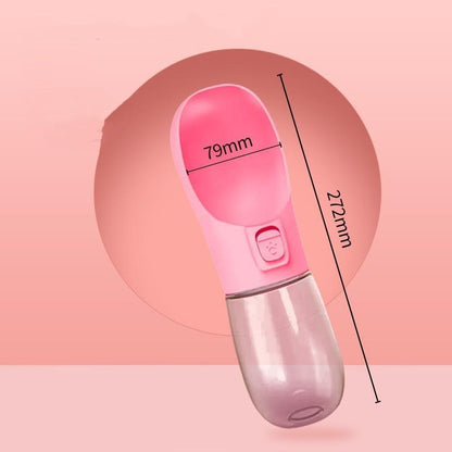 2-in-1 Pet Travel Water Bottle