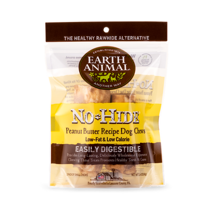 Earth Animal No Hide Peanut Butter Medium Dog Treats (2pk) (4.2oz)