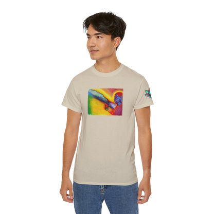 Surf is My Buddha Tablet Print Unisex Ultra Cotton Tee