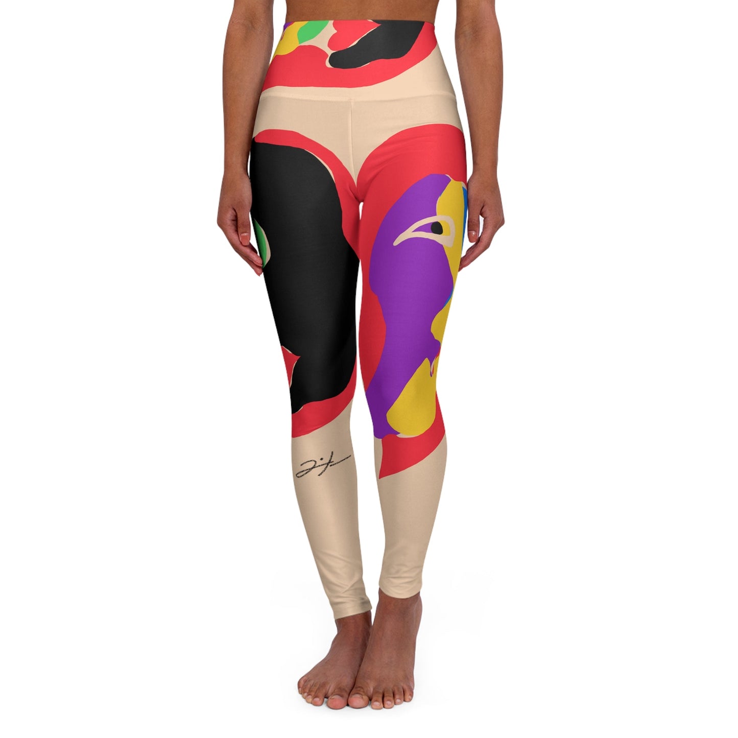The Heart Con Leche Yoga Leggings