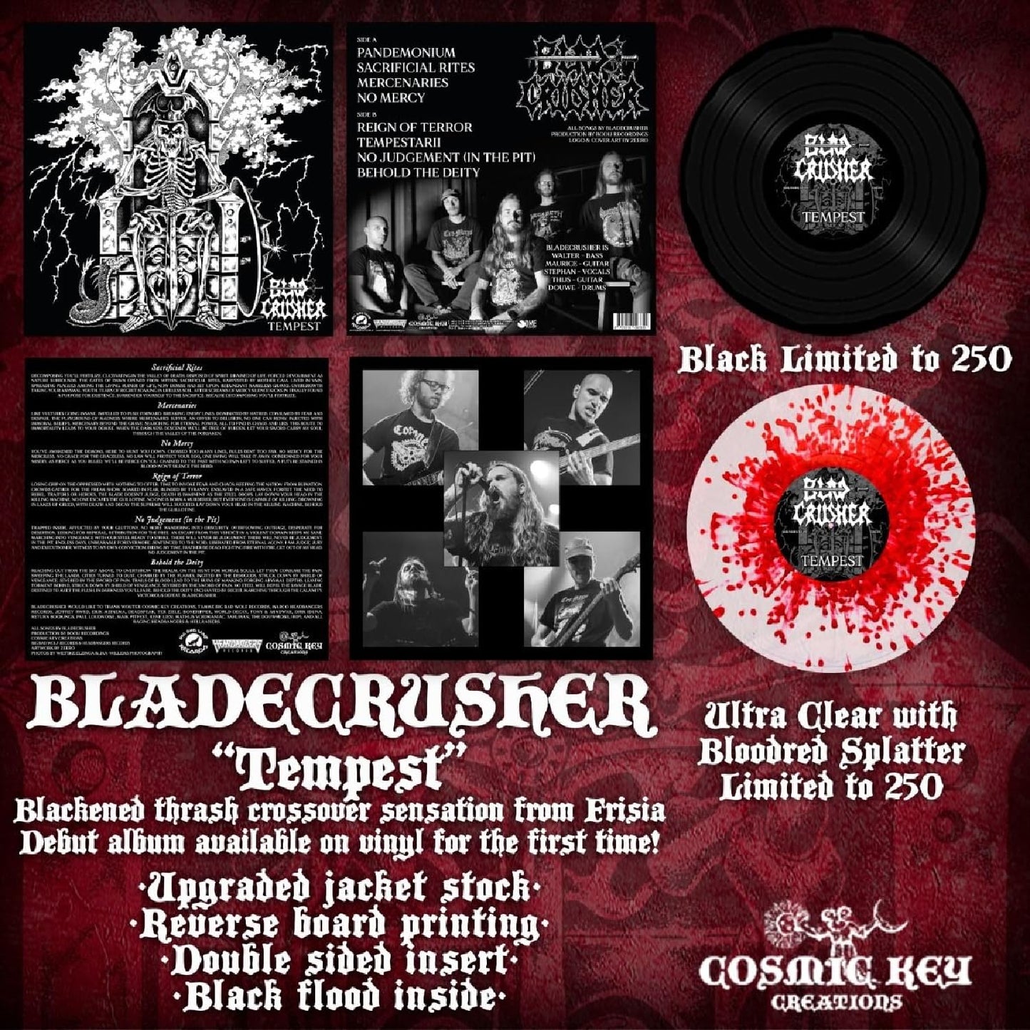 Bladecrusher - Tempest [LP] Vinyl Record