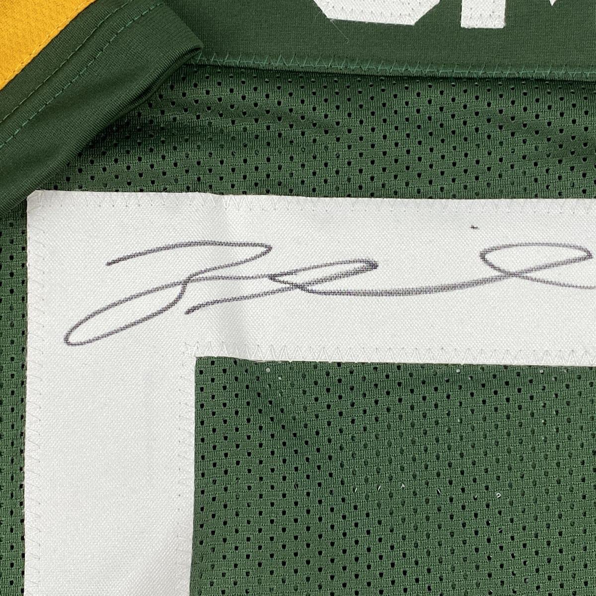 Autographed/Signed Za'Darius Smith Green Bay Green Football Jersey JSA COA