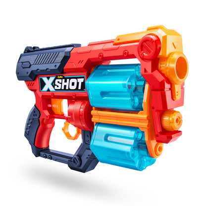 Excel Xcess 2 Pack 48 Darts, X-Shot Foam Dart Blaster Combo Pack, Red/orange