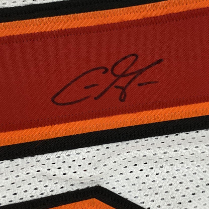 Autographed/Signed Chris Godwin #14 Tampa Bay White Football Jersey JSA COA