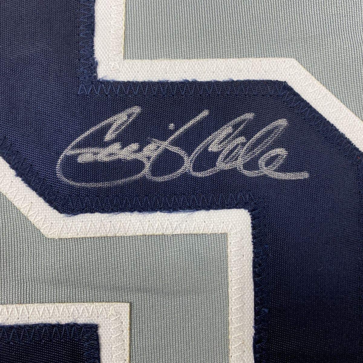 Autographed/Signed Gerrit Cole New York Grey Baseball Jersey JSA COA