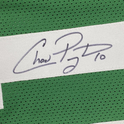 Autographed/Signed Chad Pennington New York Green Football Jersey JSA COA